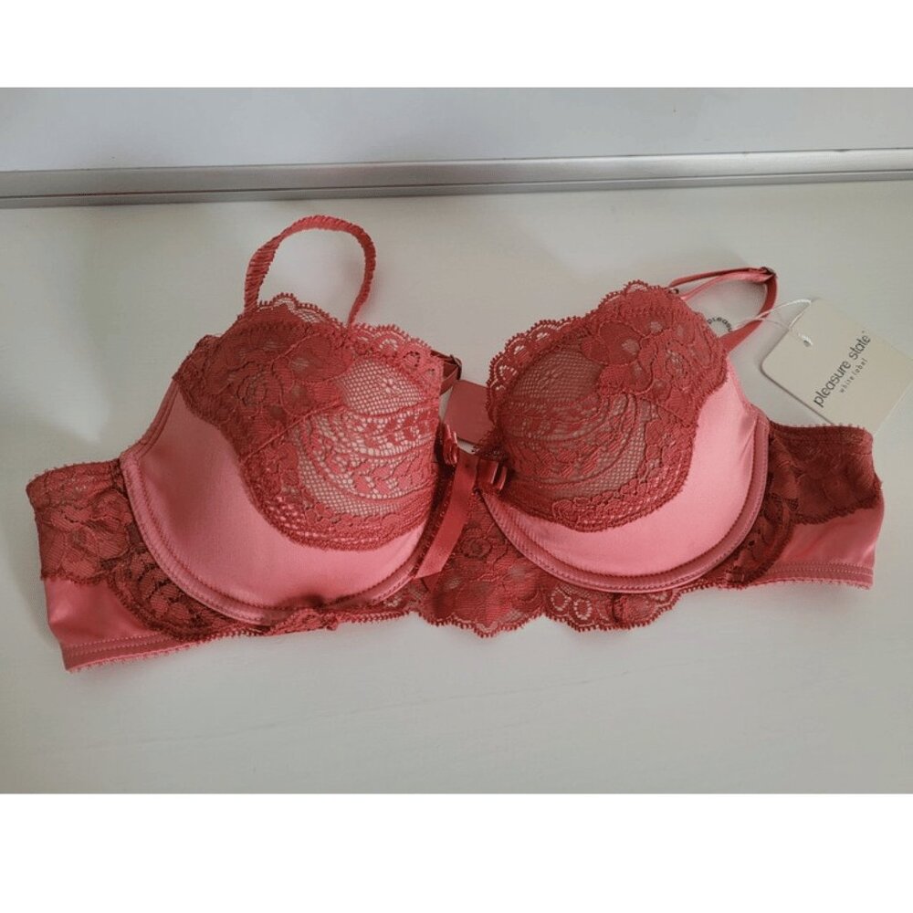 Pleasure State Lingerie  Sexy Bra with Lace, size 34B